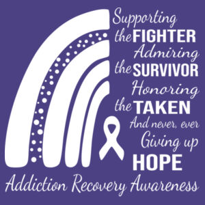 Edgar County Recovery Design ER1 on a Port & Company® - Core Fleece Crewneck Sweatshirt Design